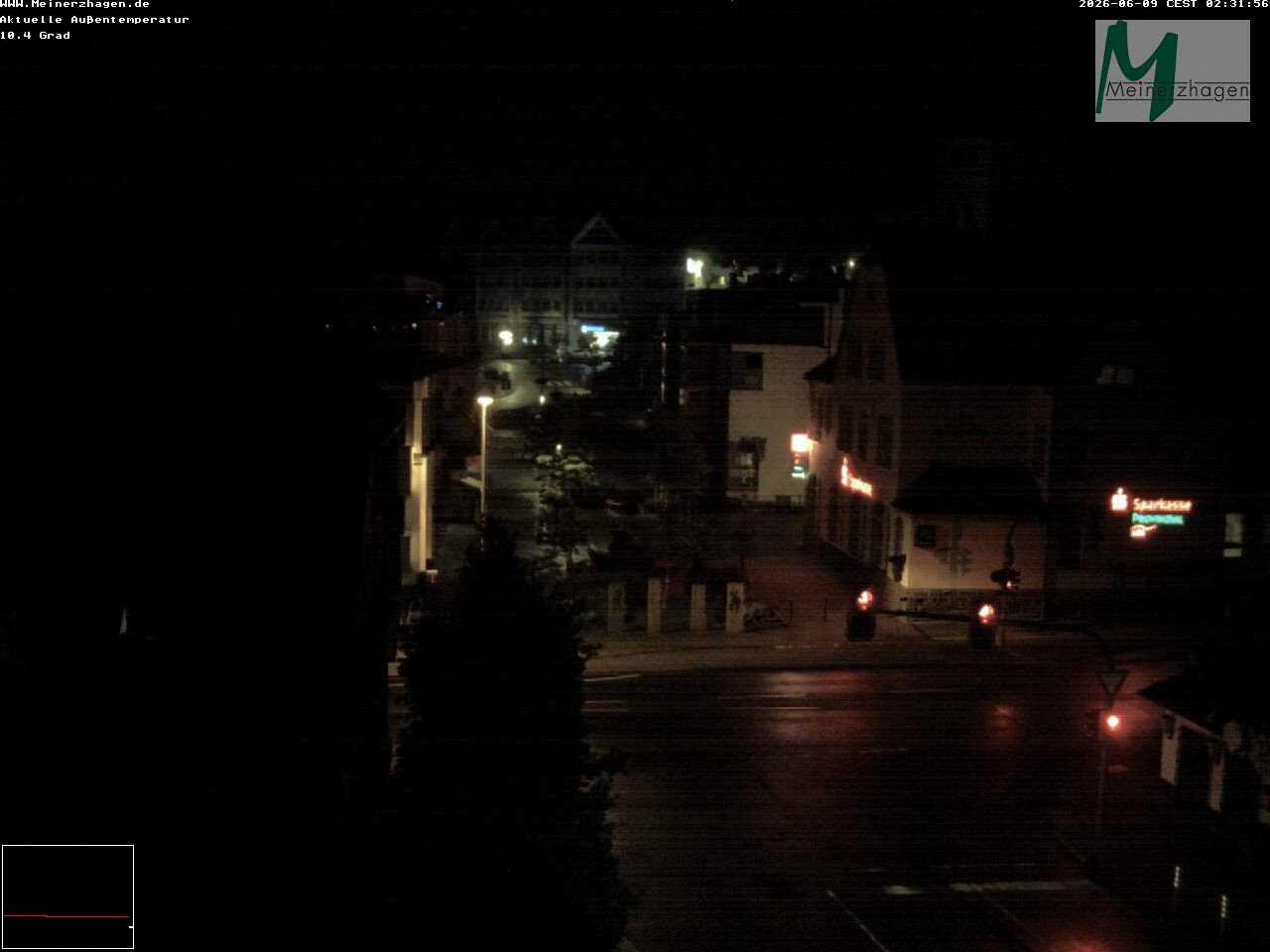 Archiv Foto Webcam Meinerzhagen: Blick vom Rathaus