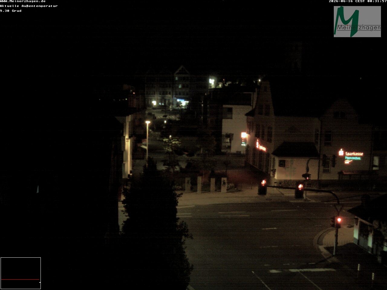 Archiv Foto Webcam Meinerzhagen: Blick vom Rathaus