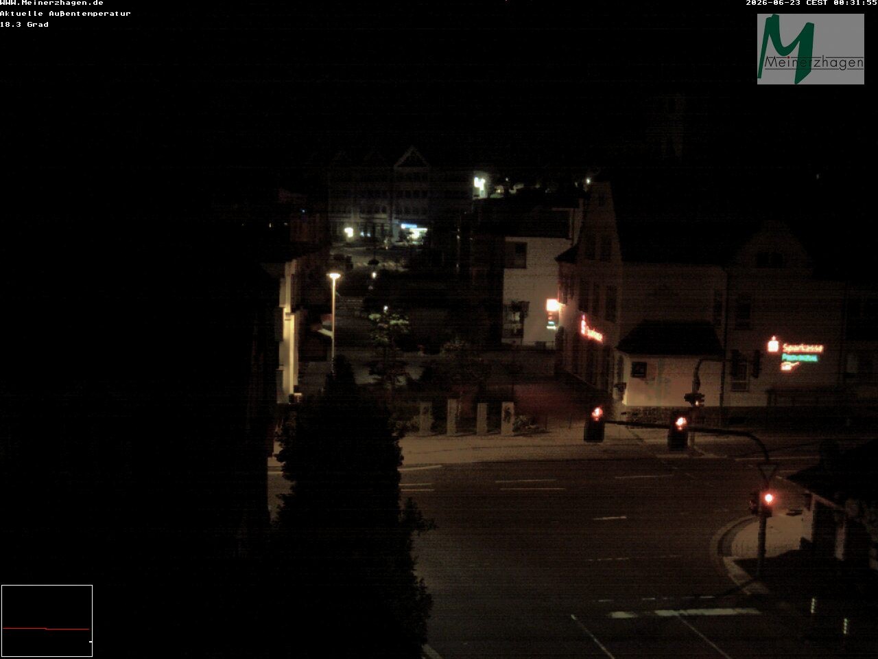 Archiv Foto Webcam Meinerzhagen: Blick vom Rathaus