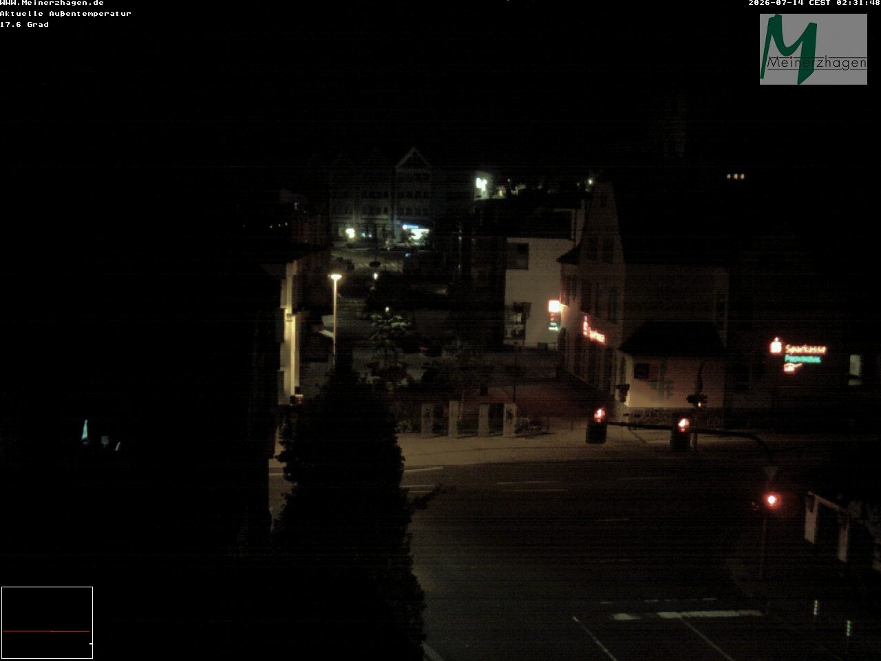 Archiv Foto Webcam Meinerzhagen: Blick vom Rathaus