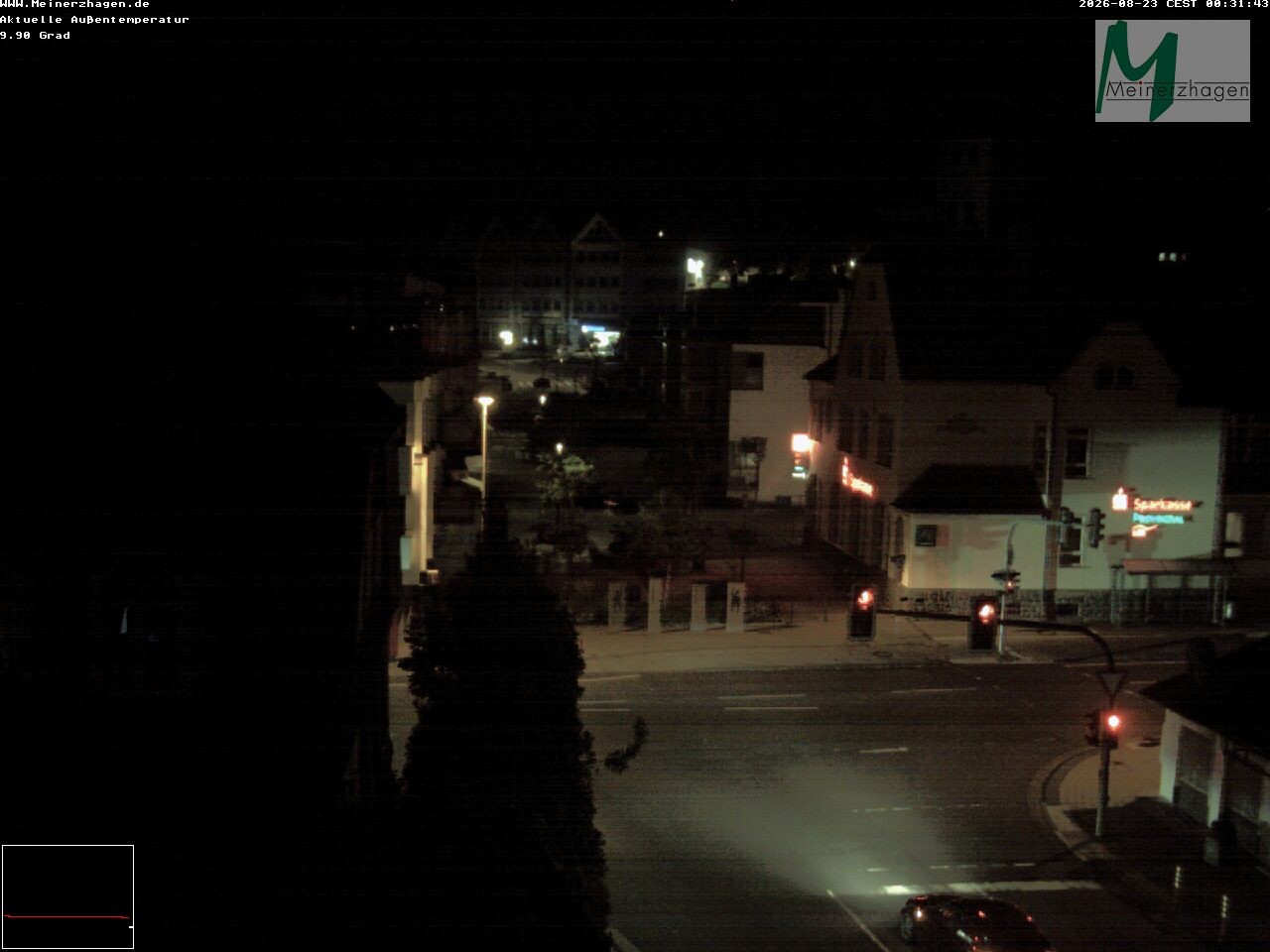 Archiv Foto Webcam Meinerzhagen: Blick vom Rathaus