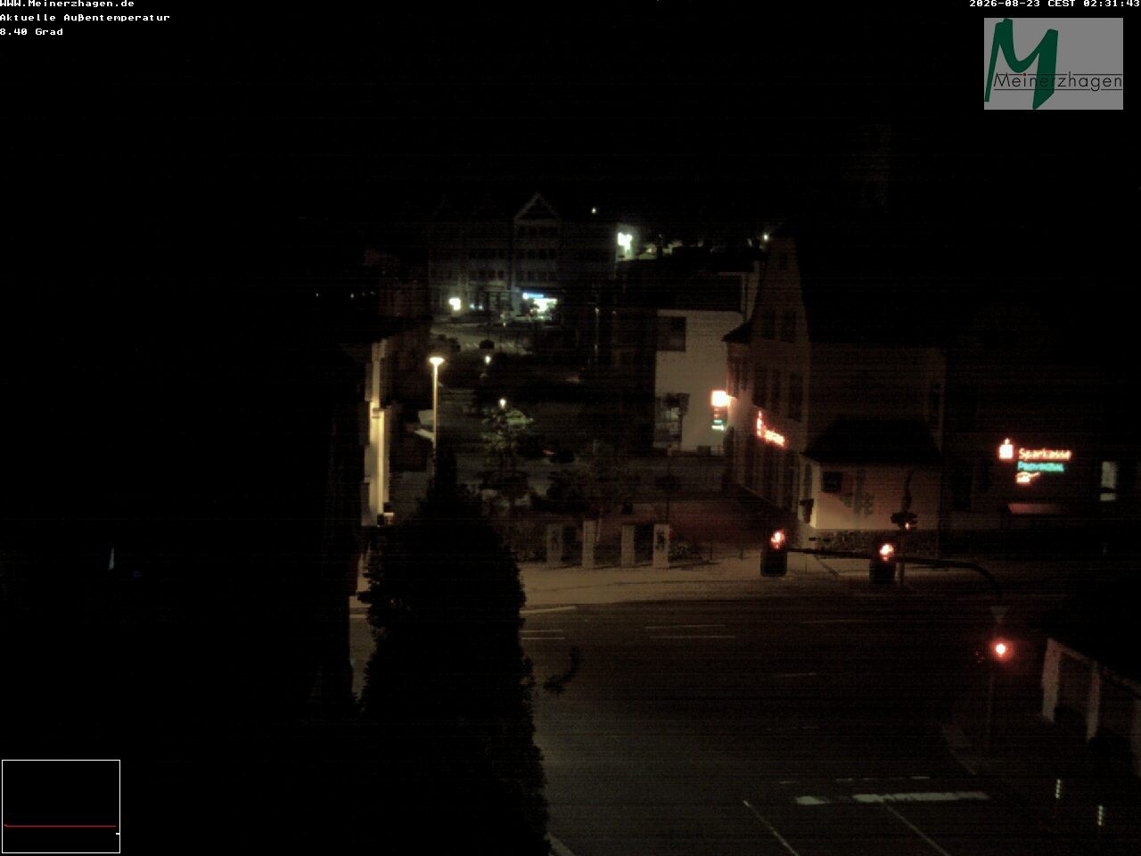 Archiv Foto Webcam Meinerzhagen: Blick vom Rathaus