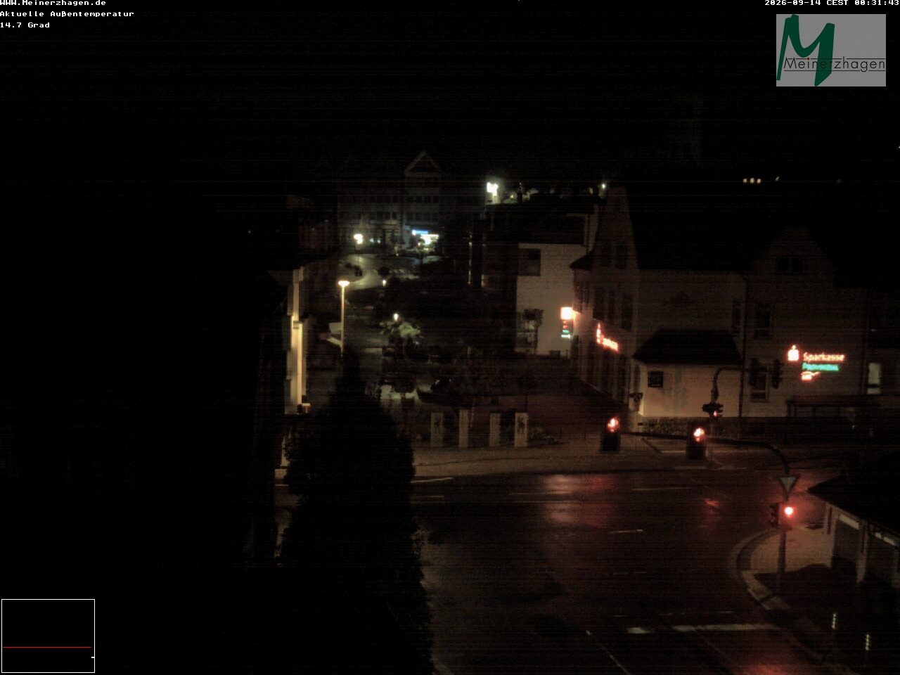 Archiv Foto Webcam Meinerzhagen: Blick vom Rathaus