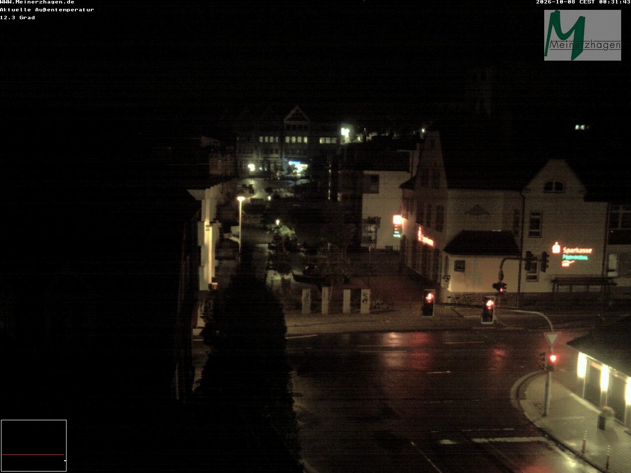 Archiv Foto Webcam Meinerzhagen: Blick vom Rathaus