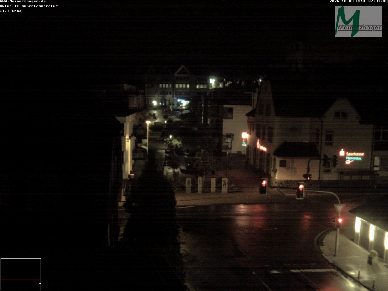 Archiv Foto Webcam Meinerzhagen: Blick vom Rathaus