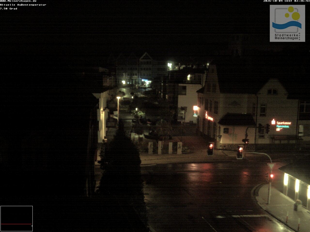 Archiv Foto Webcam Meinerzhagen: Blick vom Rathaus