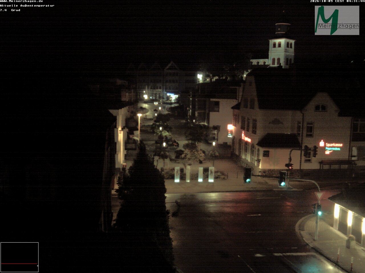 Archiv Foto Webcam Meinerzhagen: Blick vom Rathaus