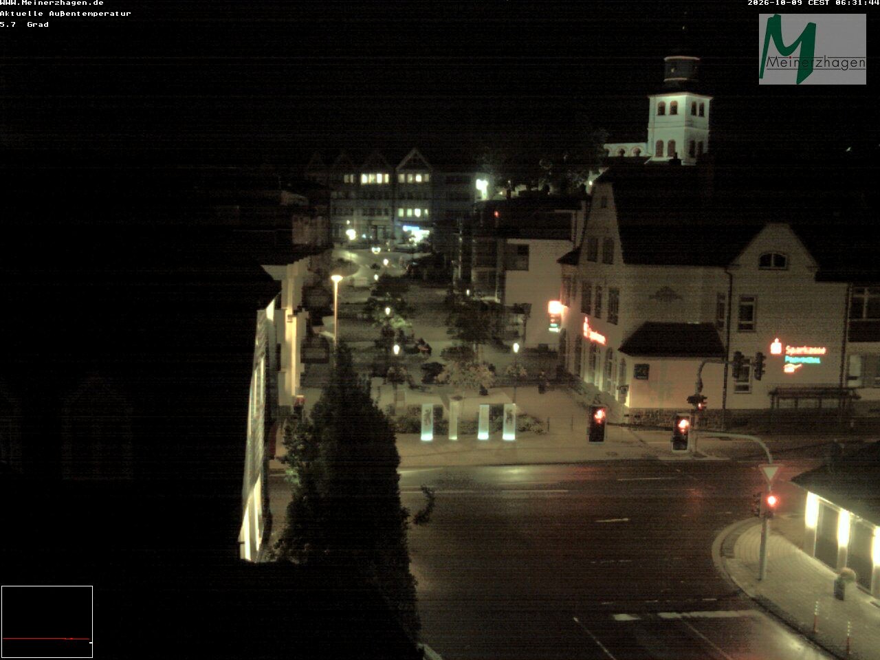 Archiv Foto Webcam Meinerzhagen: Blick vom Rathaus