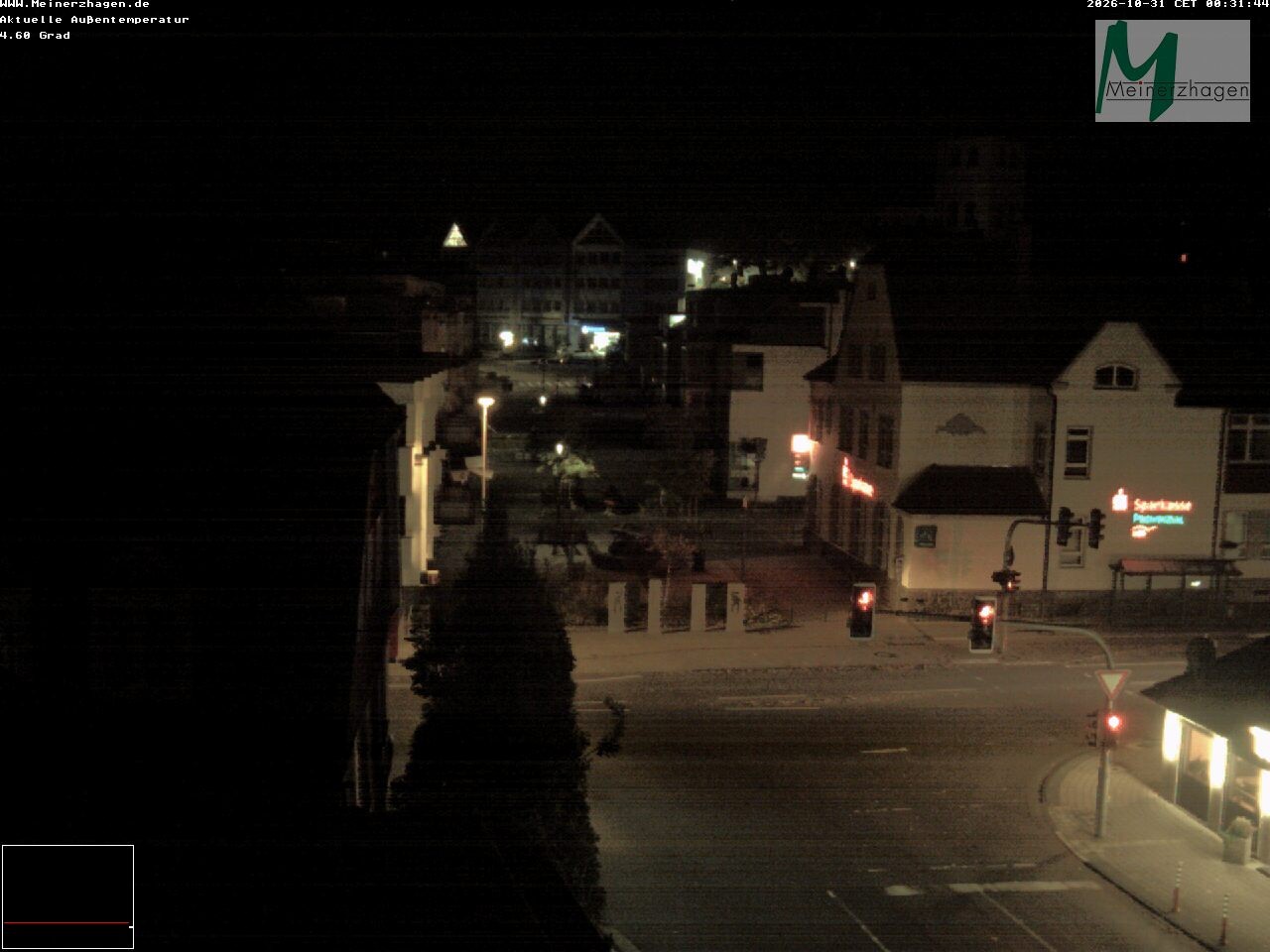 Archiv Foto Webcam Meinerzhagen: Blick vom Rathaus