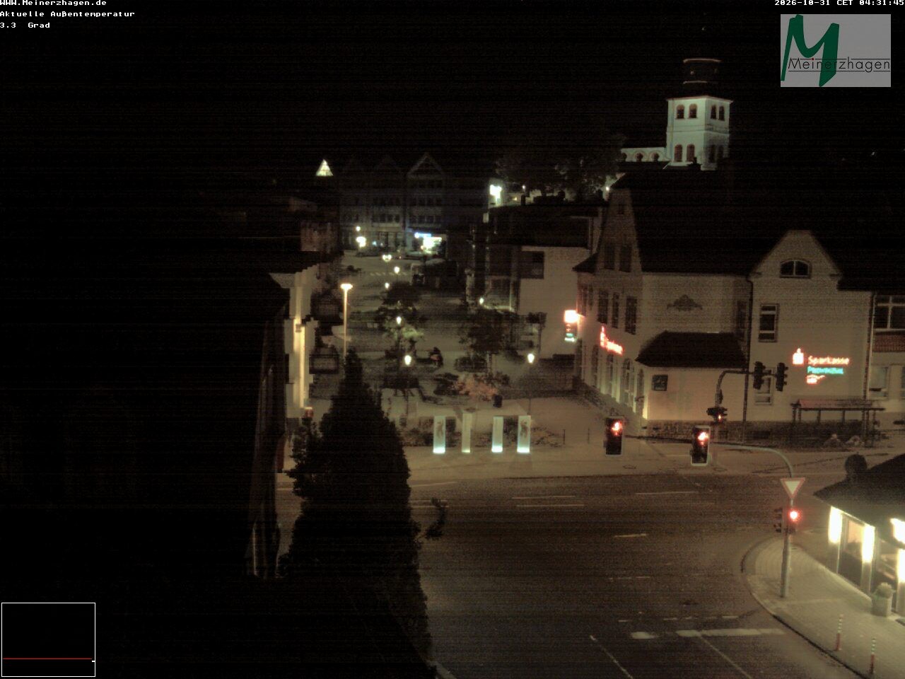 Archiv Foto Webcam Meinerzhagen: Blick vom Rathaus