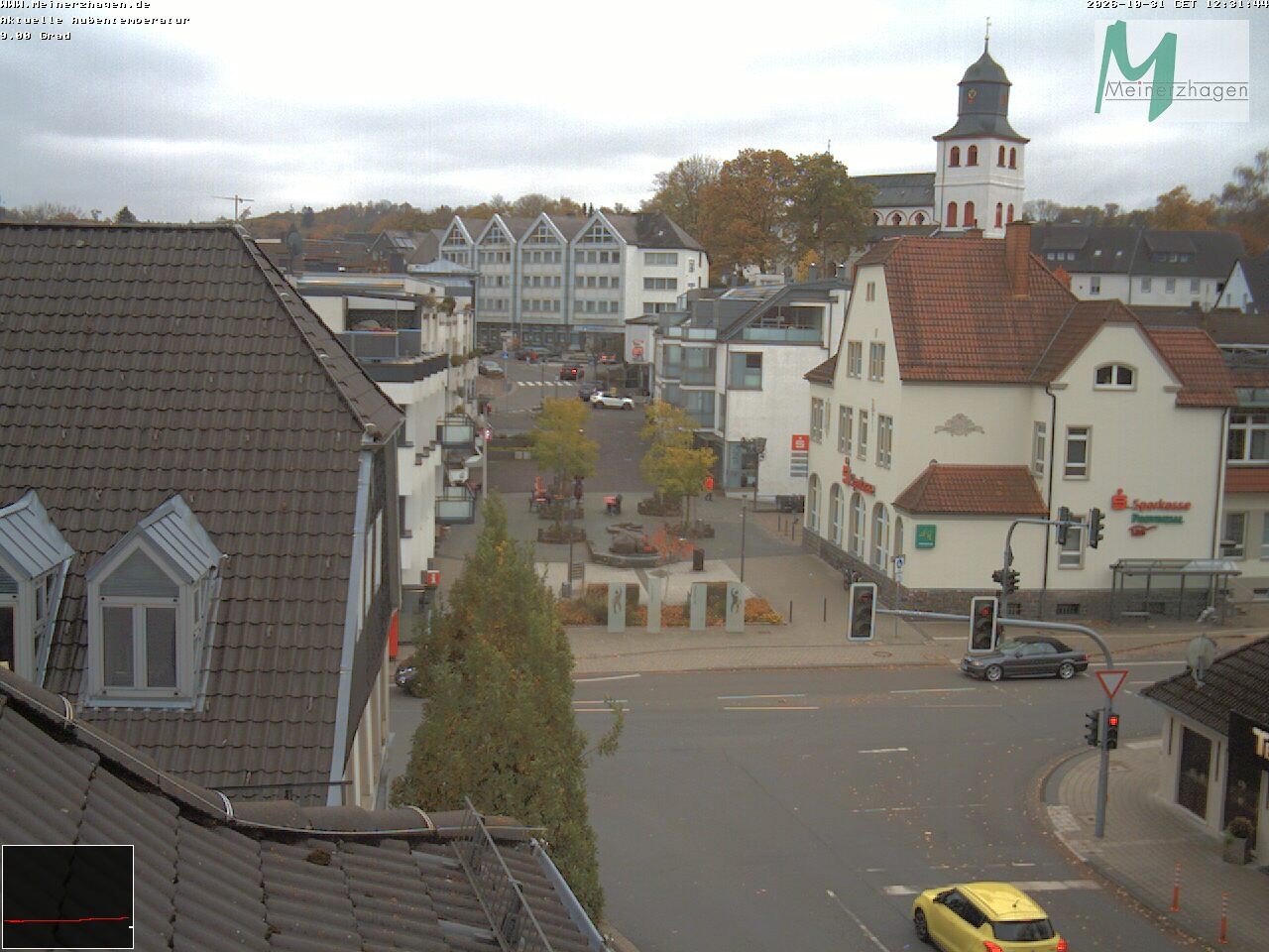 Archiv Foto Webcam Meinerzhagen: Blick vom Rathaus