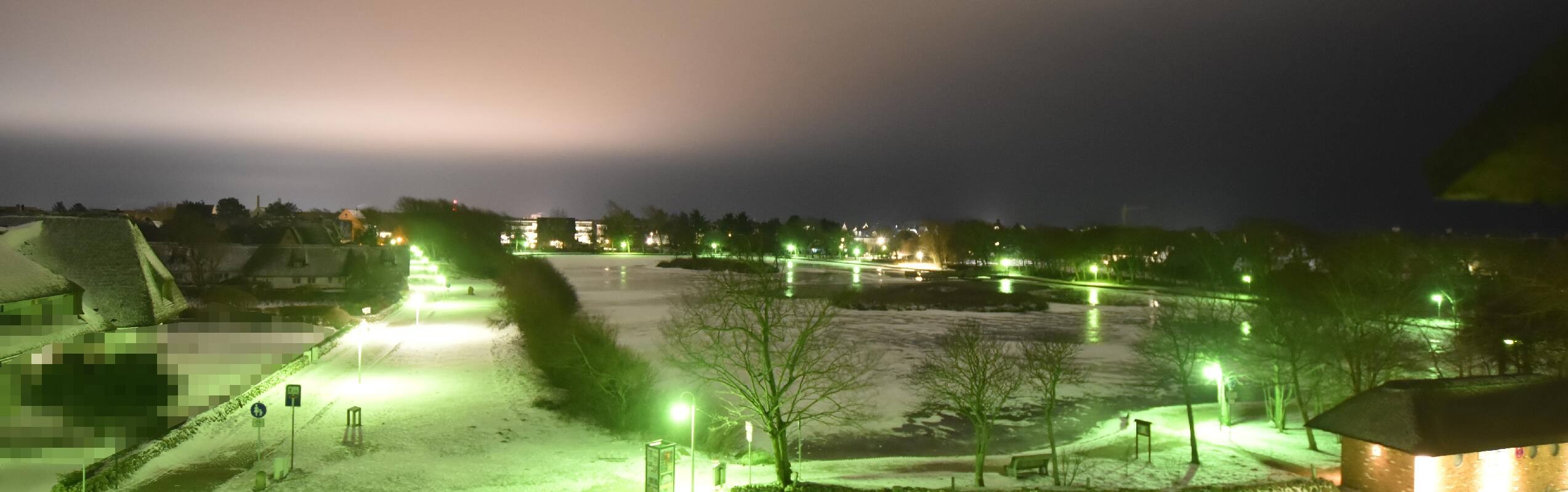 Archiv Foto Webcam Sylt: Dorfteich an der Friesenkapelle in Wenningstedt