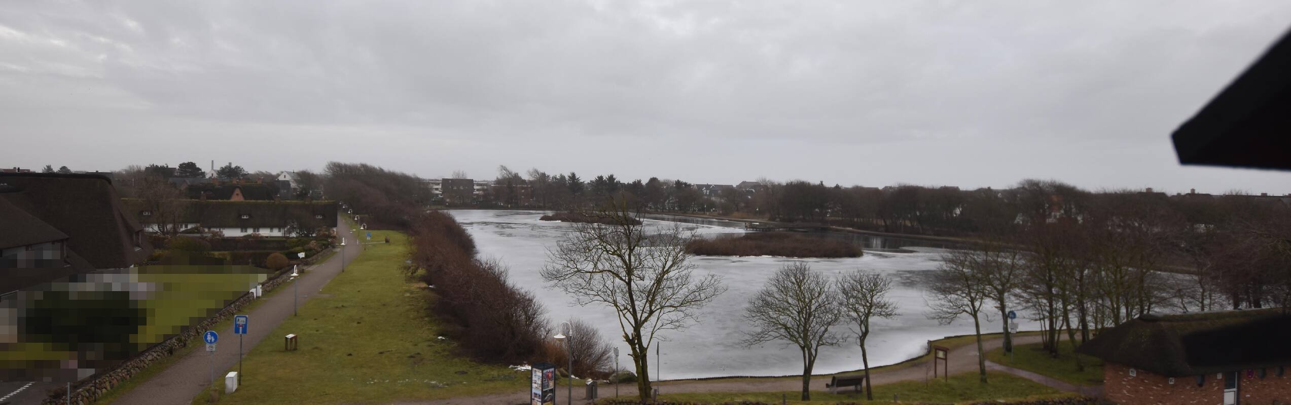 Archiv Foto Webcam Sylt: Dorfteich an der Friesenkapelle in Wenningstedt