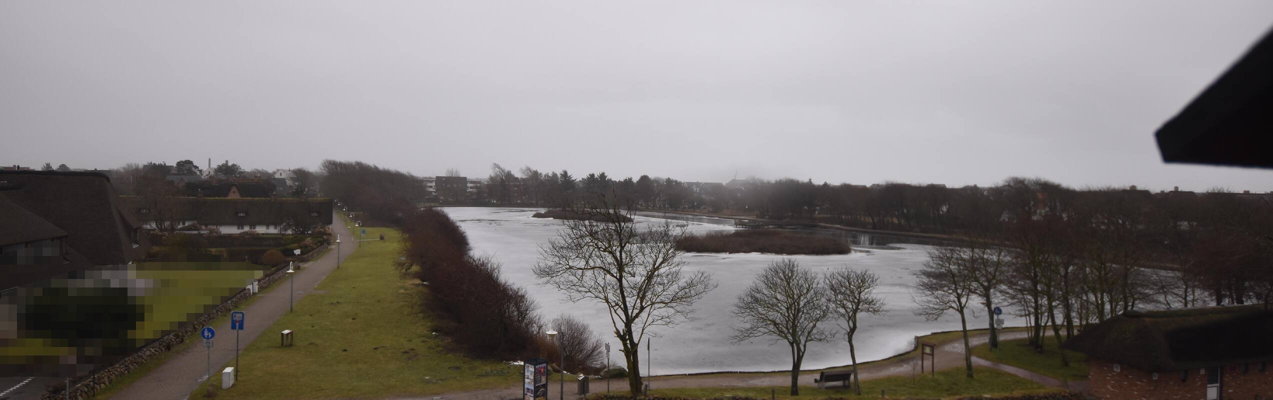 Archiv Foto Webcam Sylt: Dorfteich an der Friesenkapelle in Wenningstedt