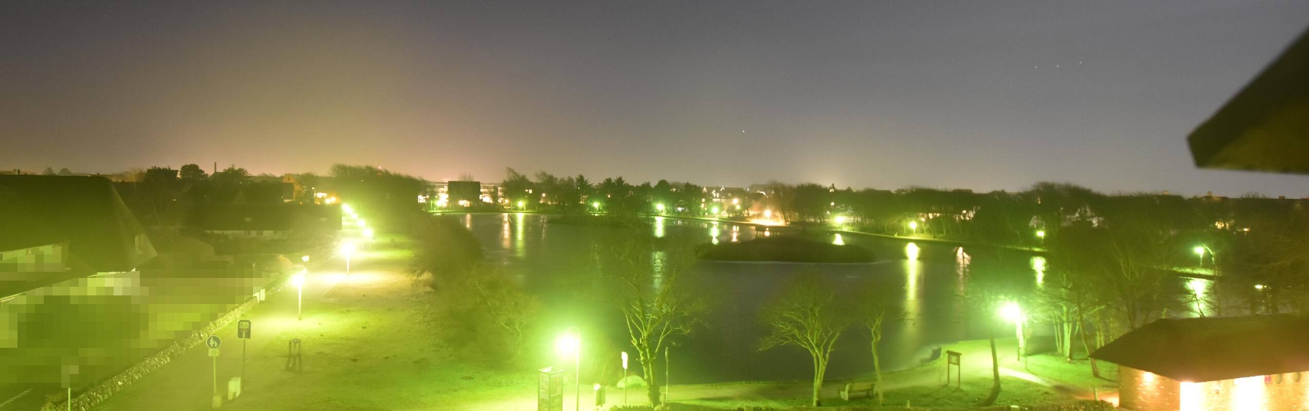 Archiv Foto Webcam Sylt: Dorfteich an der Friesenkapelle in Wenningstedt