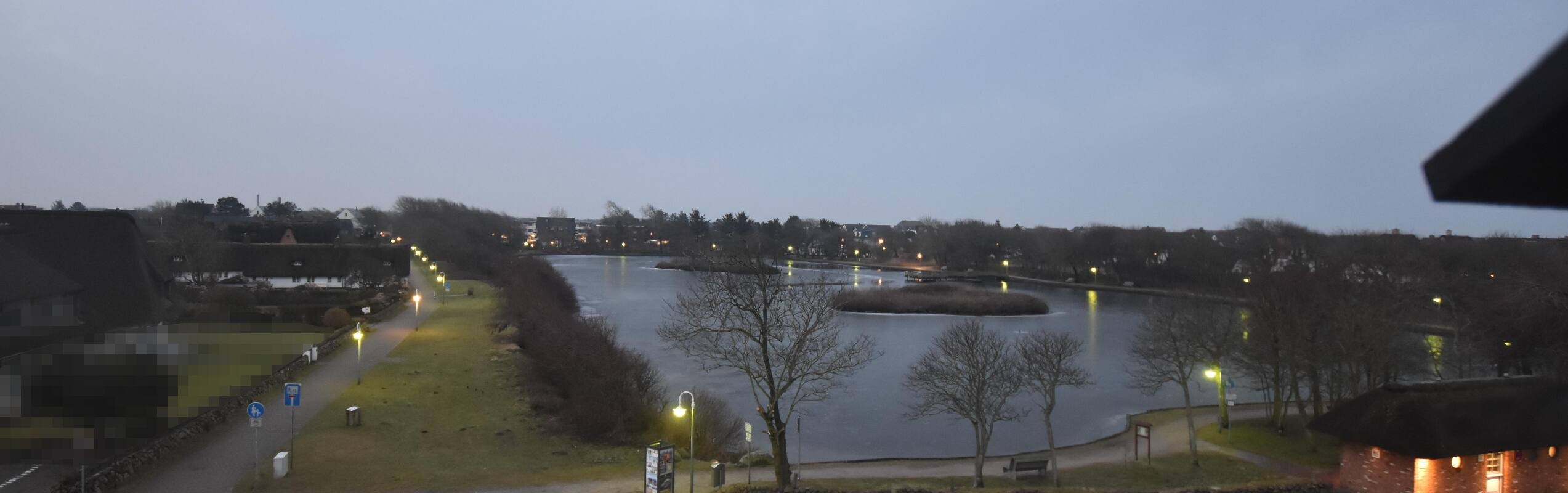 Archiv Foto Webcam Sylt: Dorfteich an der Friesenkapelle in Wenningstedt