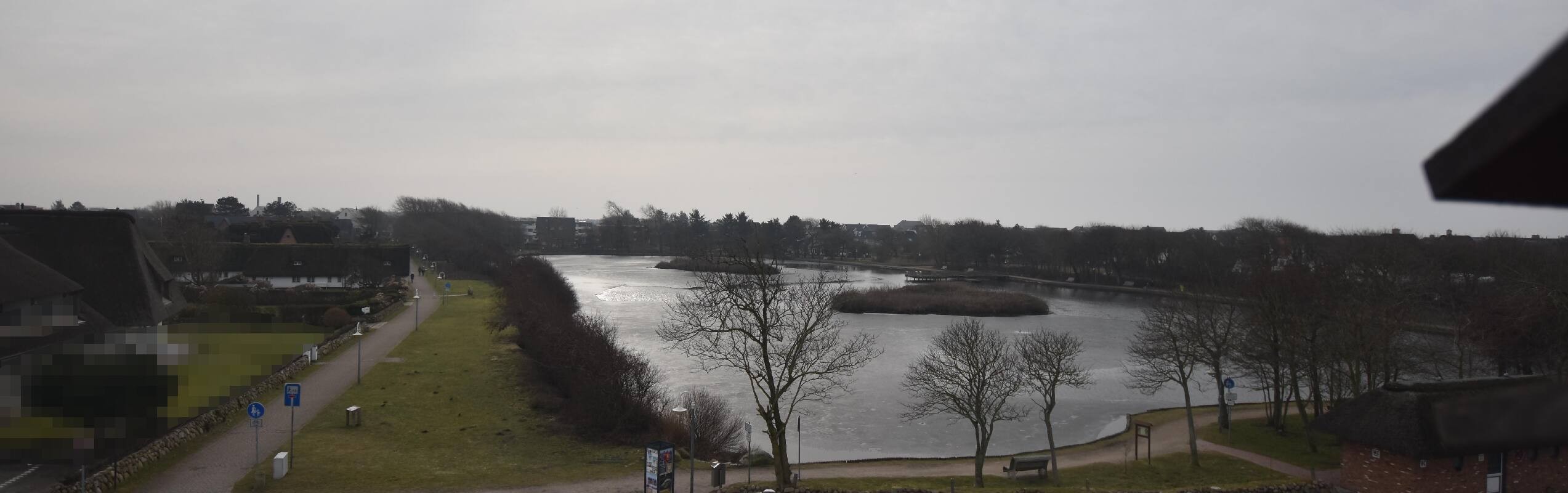 Archiv Foto Webcam Sylt: Dorfteich an der Friesenkapelle in Wenningstedt