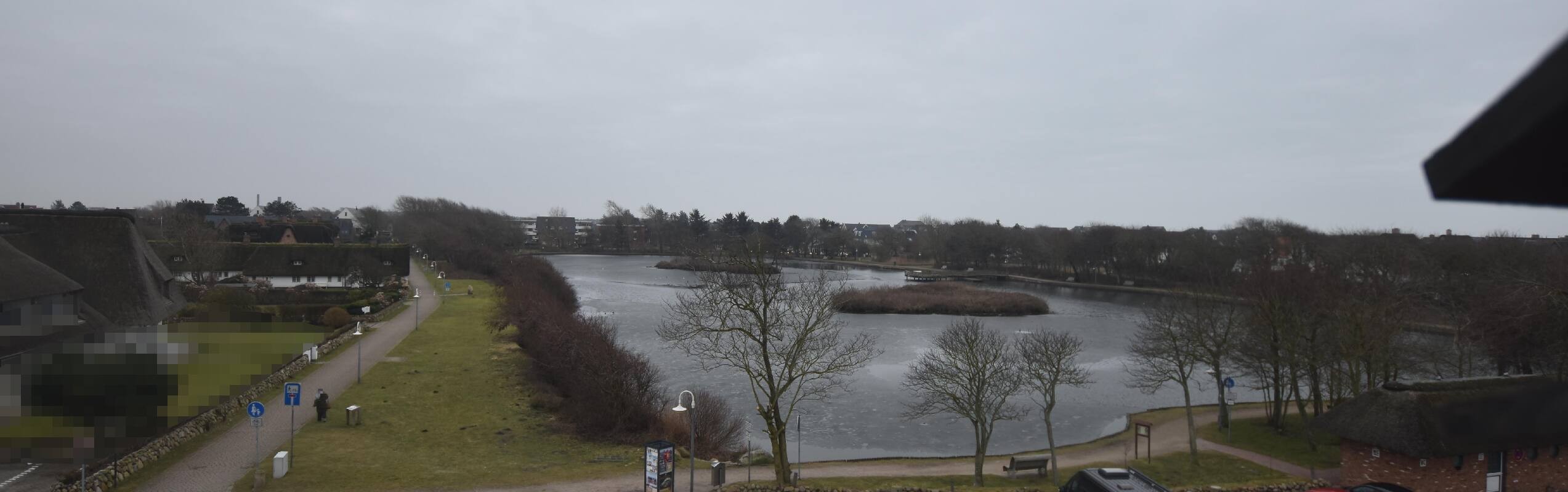 Archiv Foto Webcam Sylt: Dorfteich an der Friesenkapelle in Wenningstedt