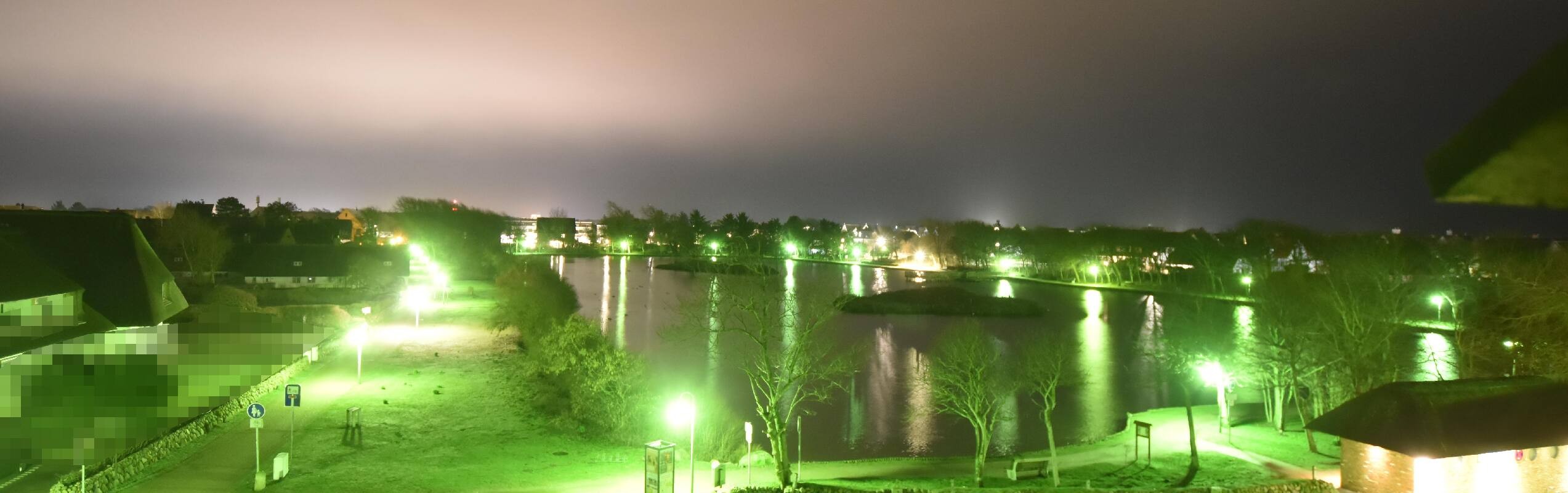 Archiv Foto Webcam Sylt: Dorfteich an der Friesenkapelle in Wenningstedt