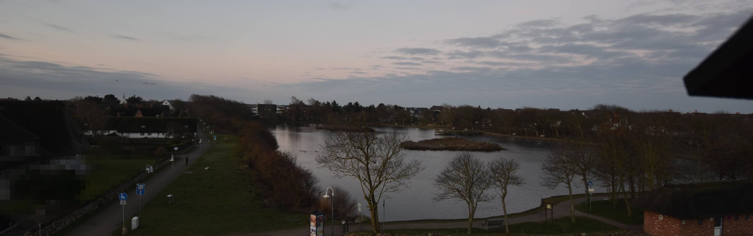 Archiv Foto Webcam Sylt: Dorfteich an der Friesenkapelle in Wenningstedt