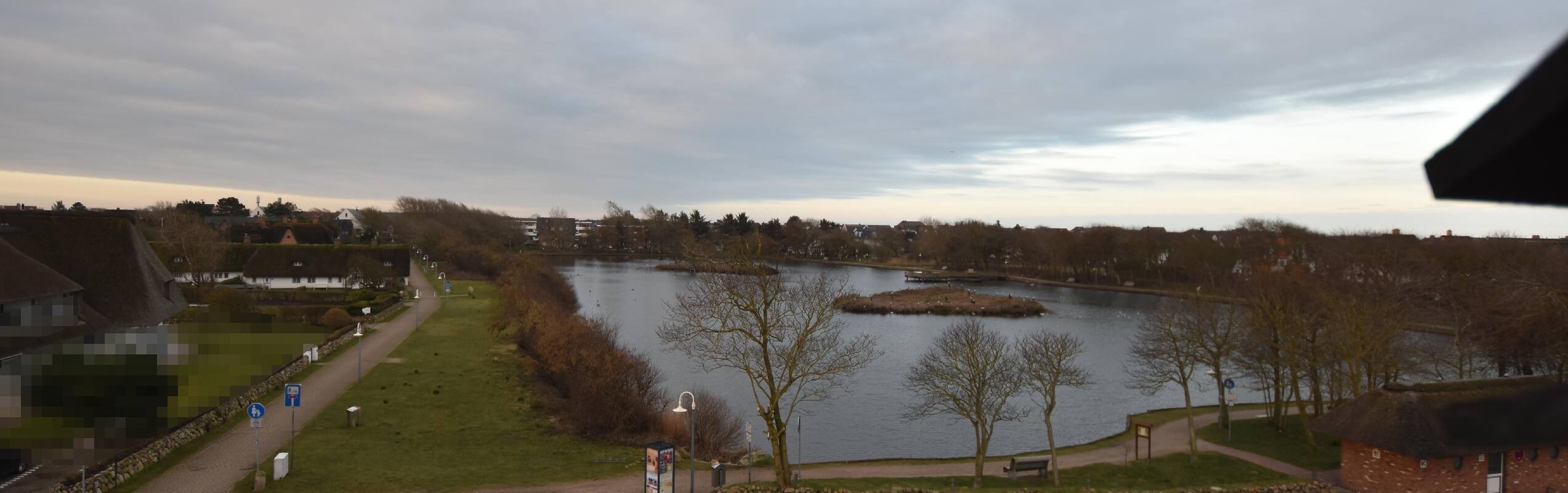 Archiv Foto Webcam Sylt: Dorfteich an der Friesenkapelle in Wenningstedt