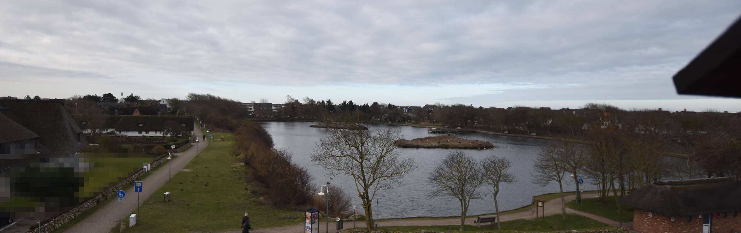 Archiv Foto Webcam Sylt: Dorfteich an der Friesenkapelle in Wenningstedt