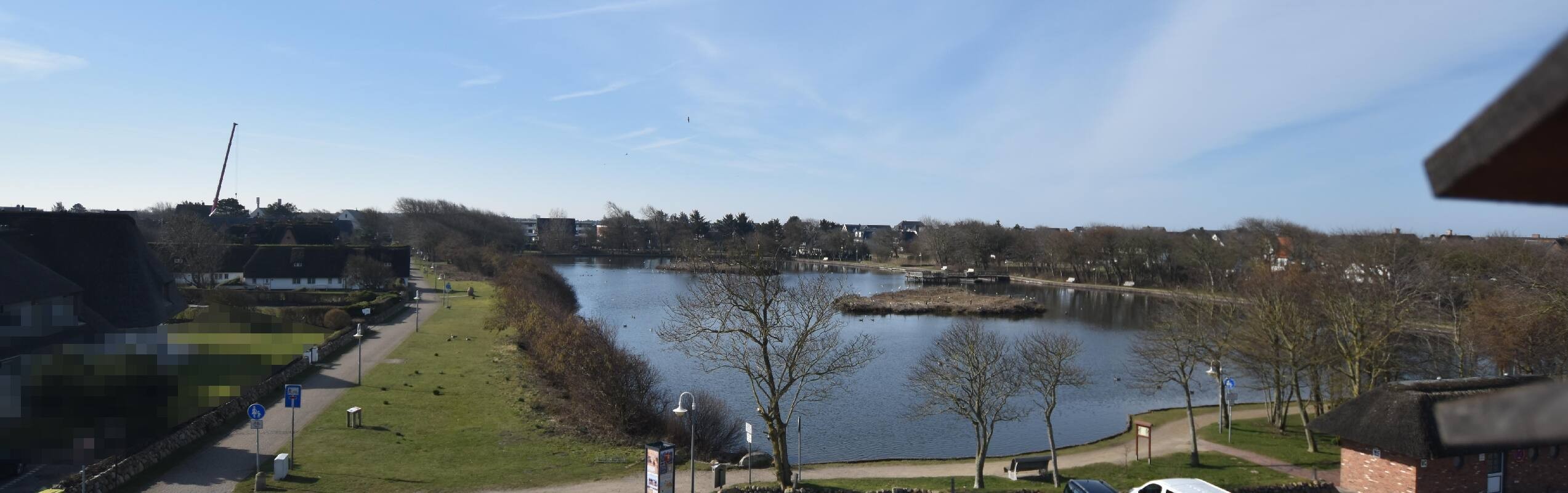 Archiv Foto Webcam Sylt: Dorfteich an der Friesenkapelle in Wenningstedt