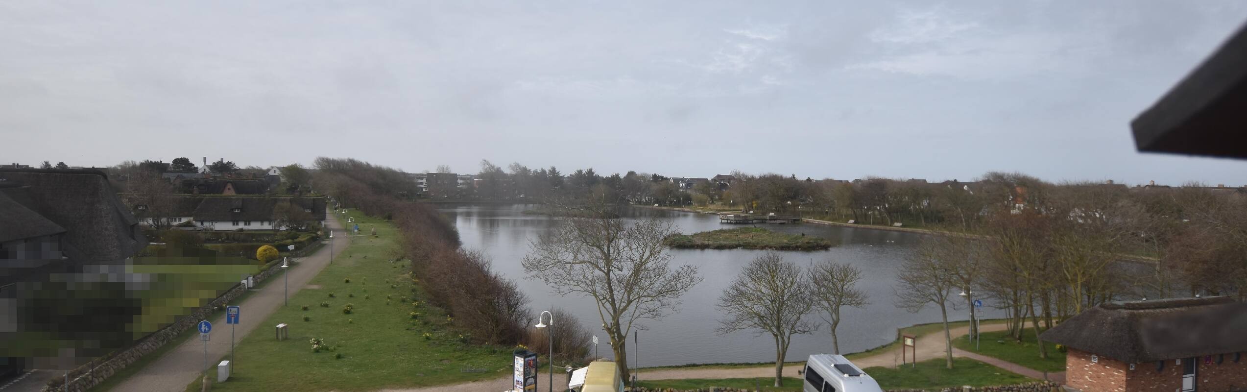 Archiv Foto Webcam Sylt: Dorfteich an der Friesenkapelle in Wenningstedt