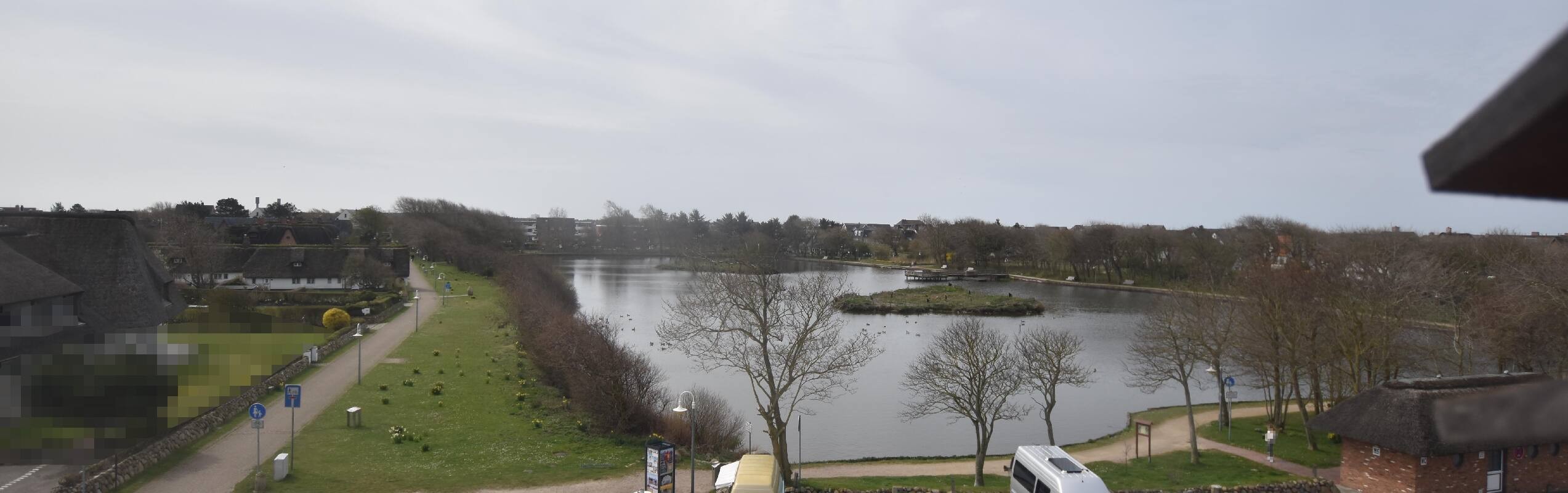 Archiv Foto Webcam Sylt: Dorfteich an der Friesenkapelle in Wenningstedt