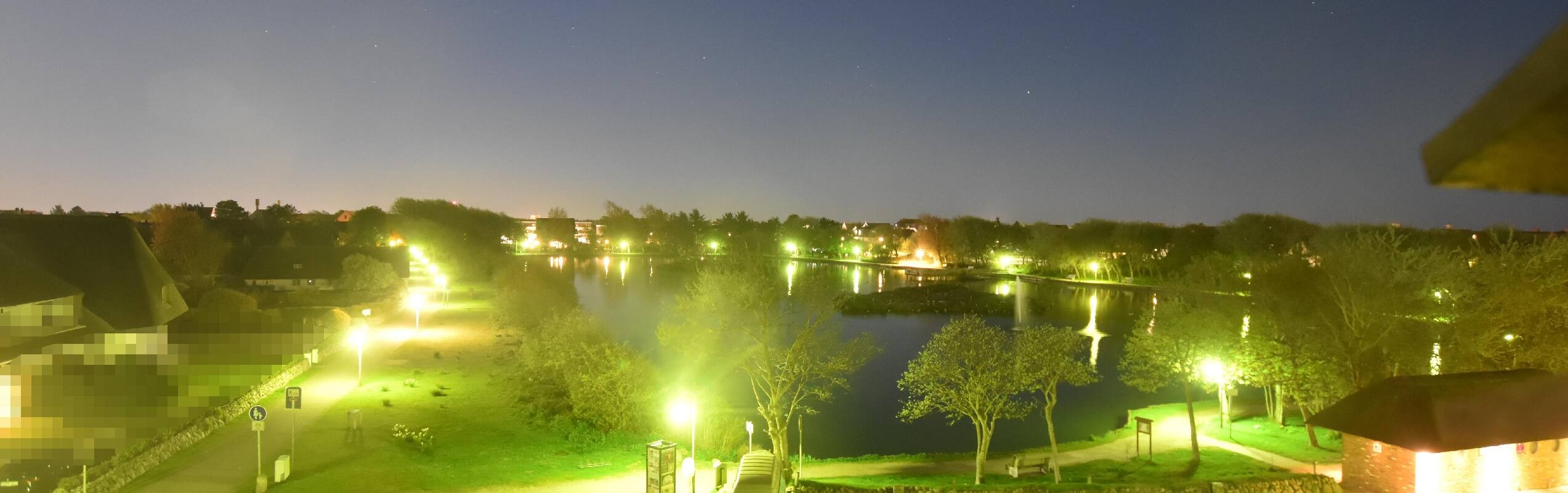 Archiv Foto Webcam Sylt: Dorfteich an der Friesenkapelle in Wenningstedt