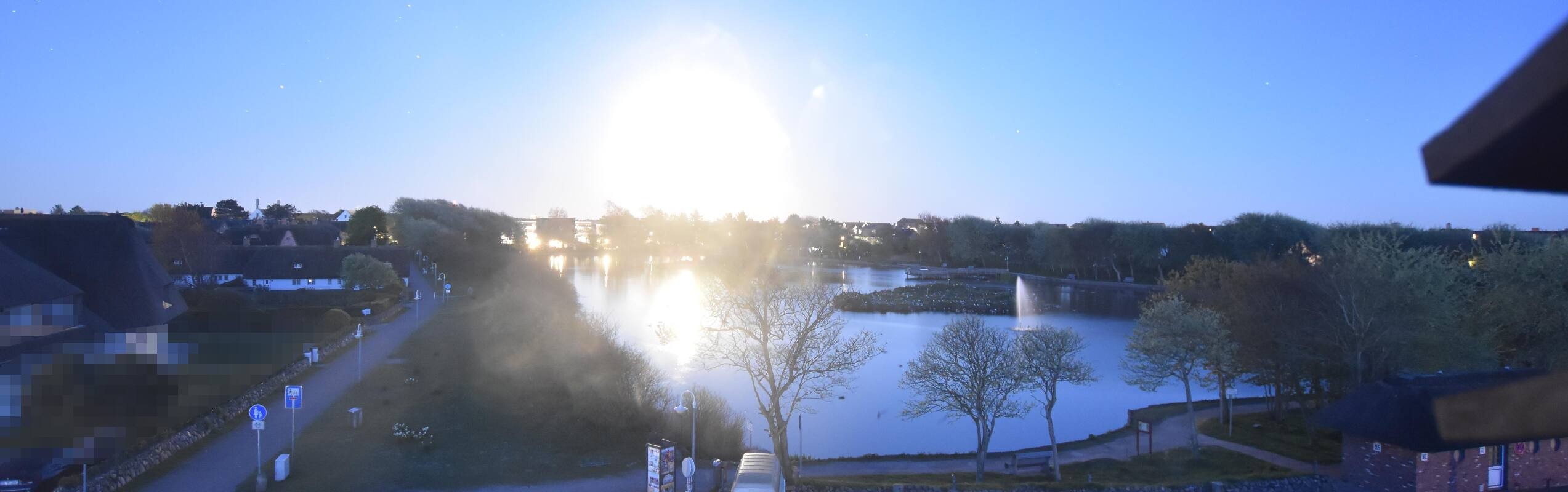 Archiv Foto Webcam Sylt: Dorfteich an der Friesenkapelle in Wenningstedt