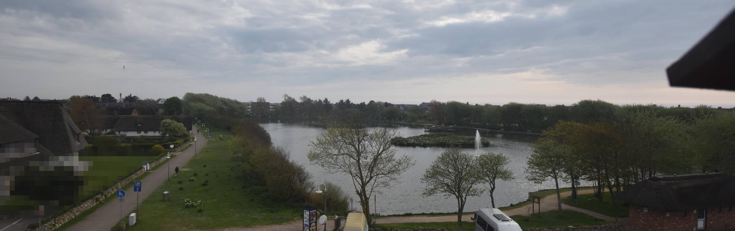 Archiv Foto Webcam Sylt: Dorfteich an der Friesenkapelle in Wenningstedt