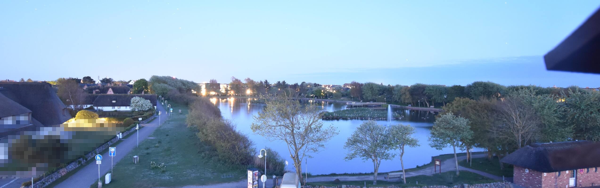 Archiv Foto Webcam Sylt: Dorfteich an der Friesenkapelle in Wenningstedt