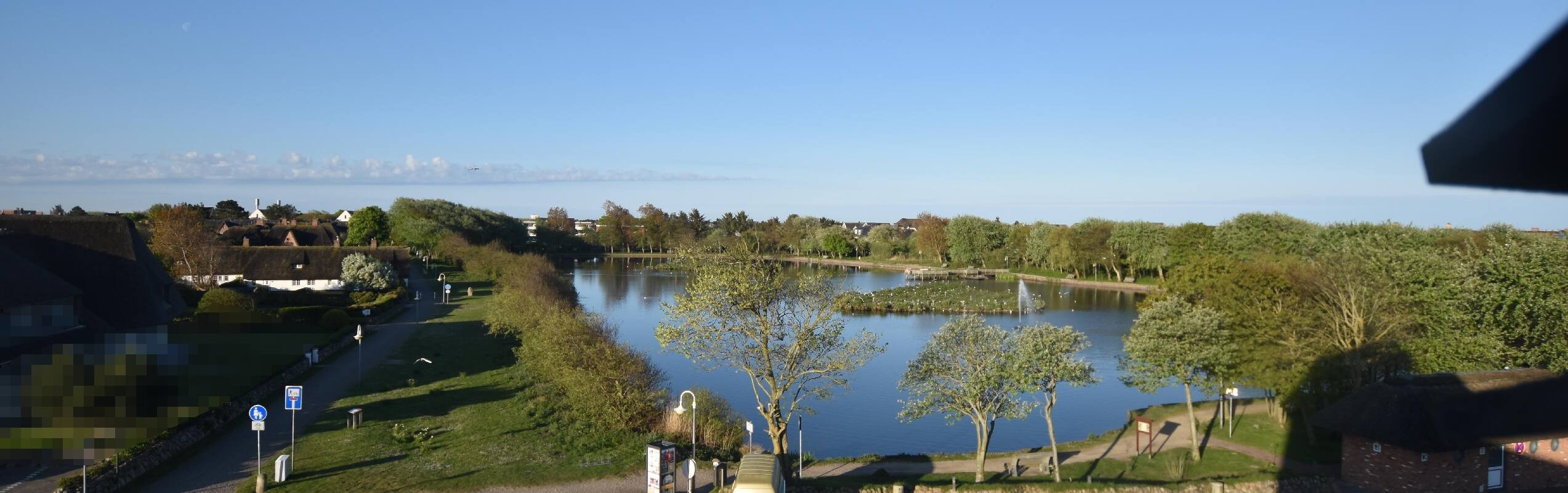Archiv Foto Webcam Sylt: Dorfteich an der Friesenkapelle in Wenningstedt