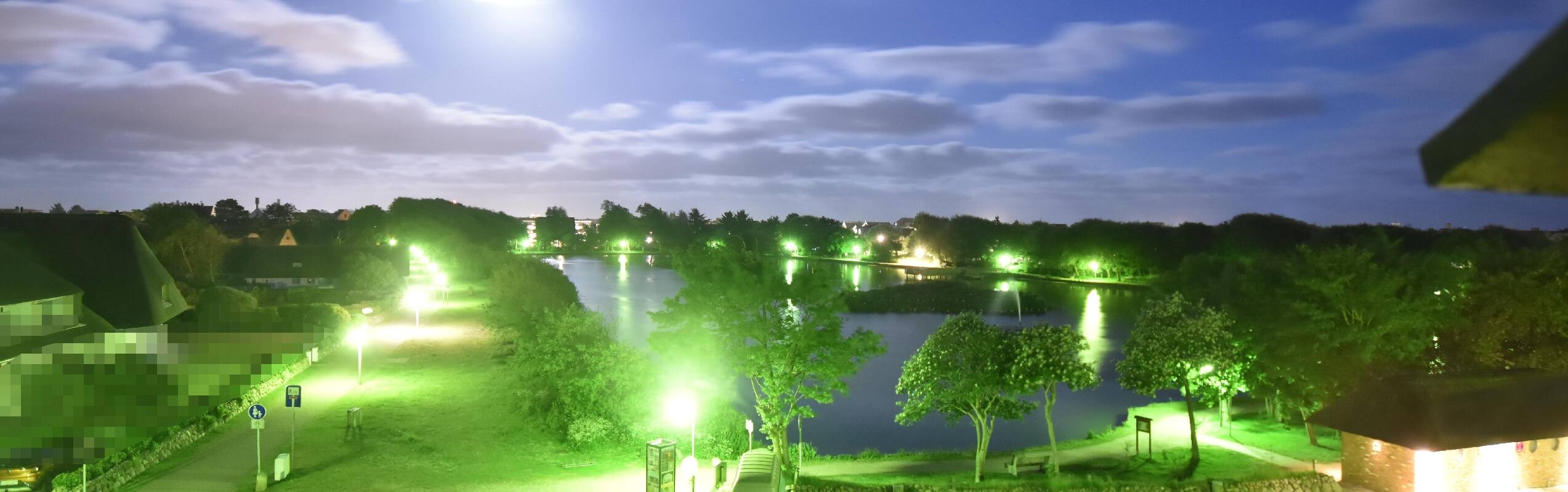 Archiv Foto Webcam Sylt: Dorfteich an der Friesenkapelle in Wenningstedt