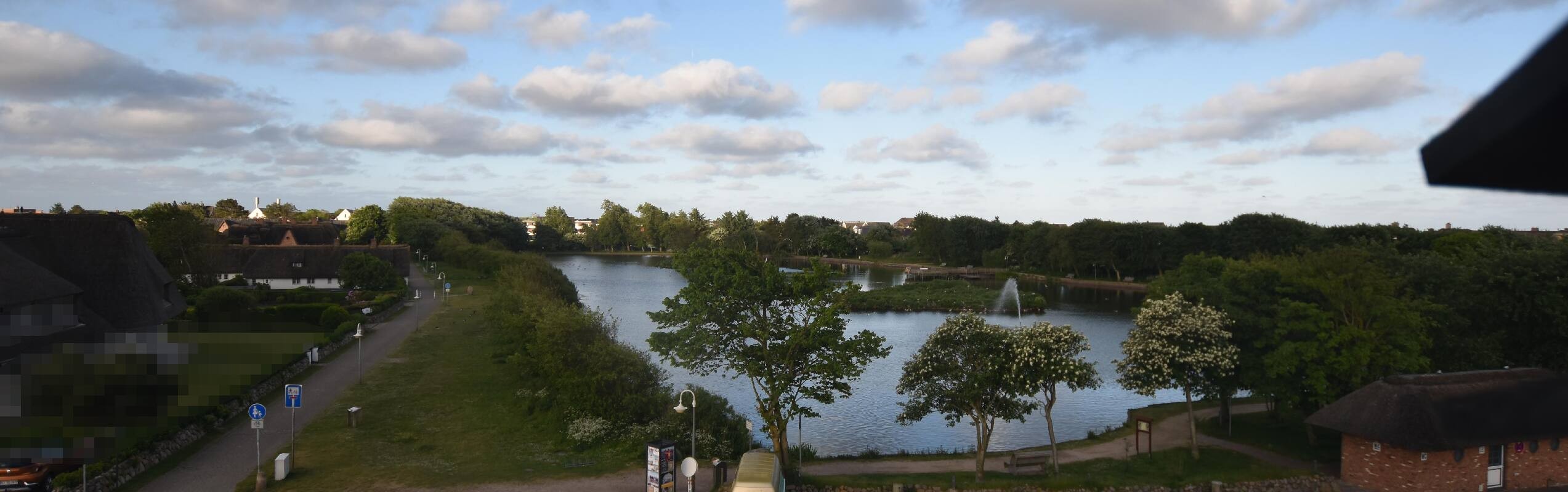 Archiv Foto Webcam Sylt: Dorfteich an der Friesenkapelle in Wenningstedt