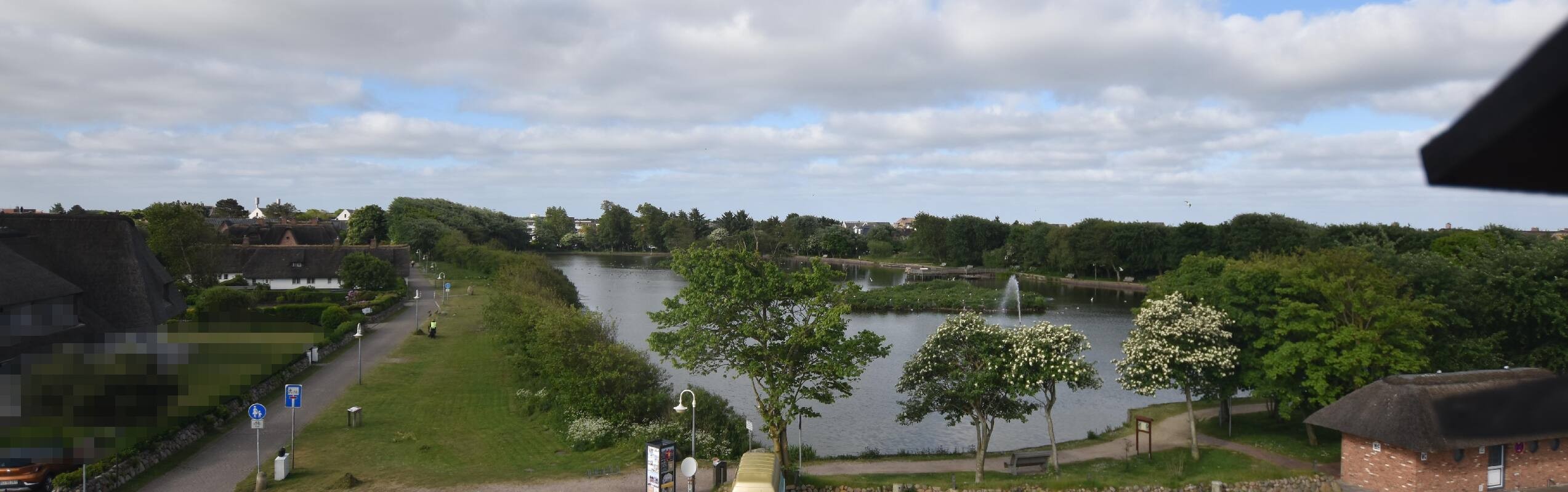 Archiv Foto Webcam Sylt: Dorfteich an der Friesenkapelle in Wenningstedt