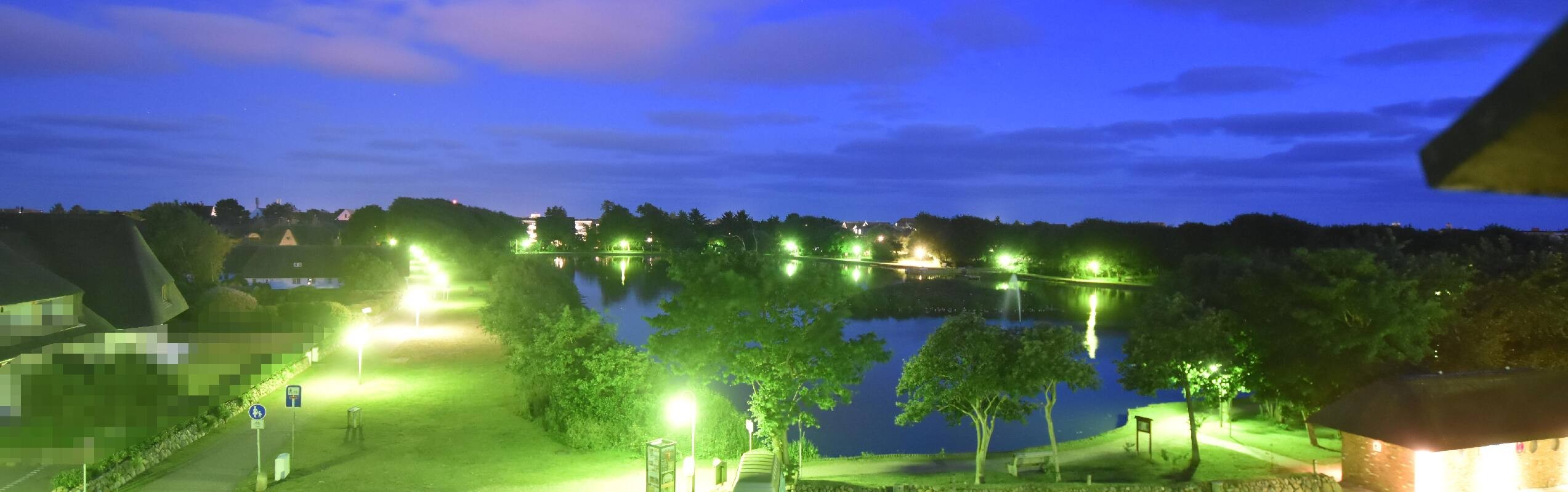 Archiv Foto Webcam Sylt: Dorfteich an der Friesenkapelle in Wenningstedt