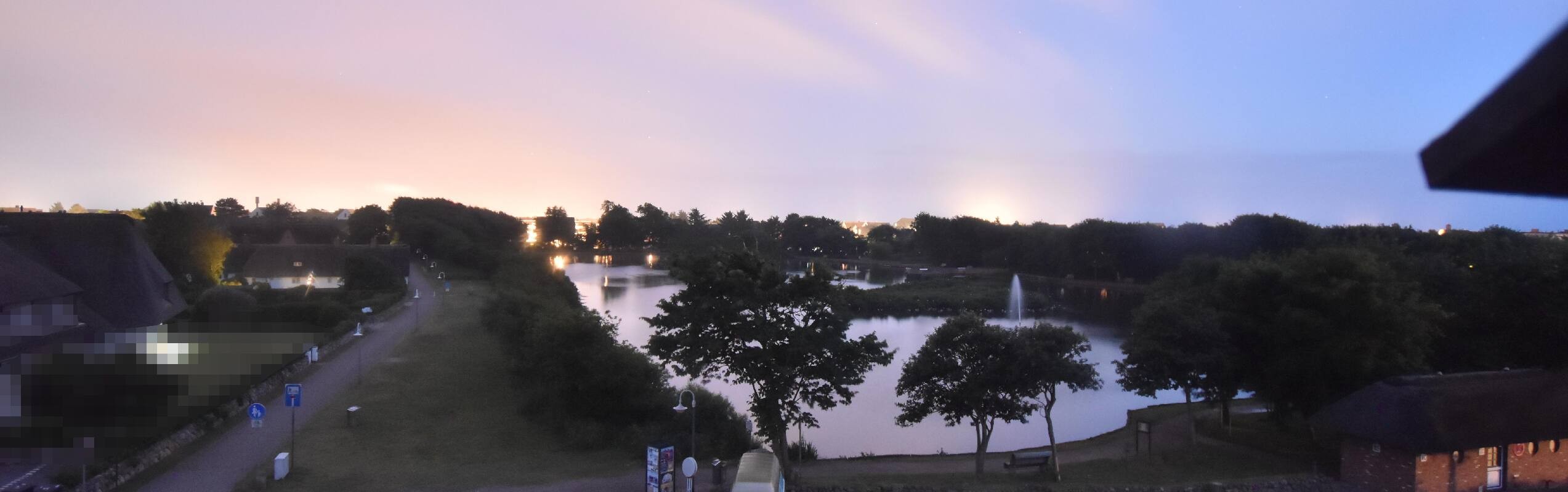 Archiv Foto Webcam Sylt: Dorfteich an der Friesenkapelle in Wenningstedt