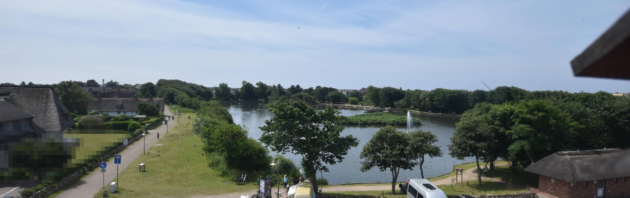 Archiv Foto Webcam Sylt: Dorfteich an der Friesenkapelle in Wenningstedt