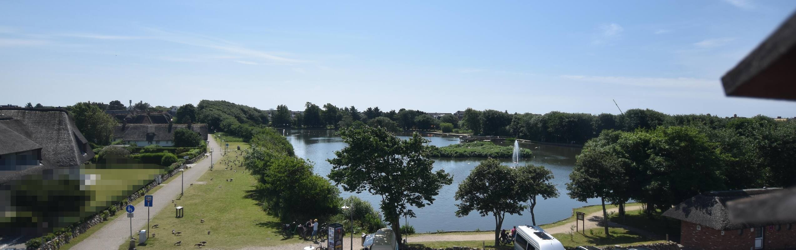 Archiv Foto Webcam Sylt: Dorfteich an der Friesenkapelle in Wenningstedt