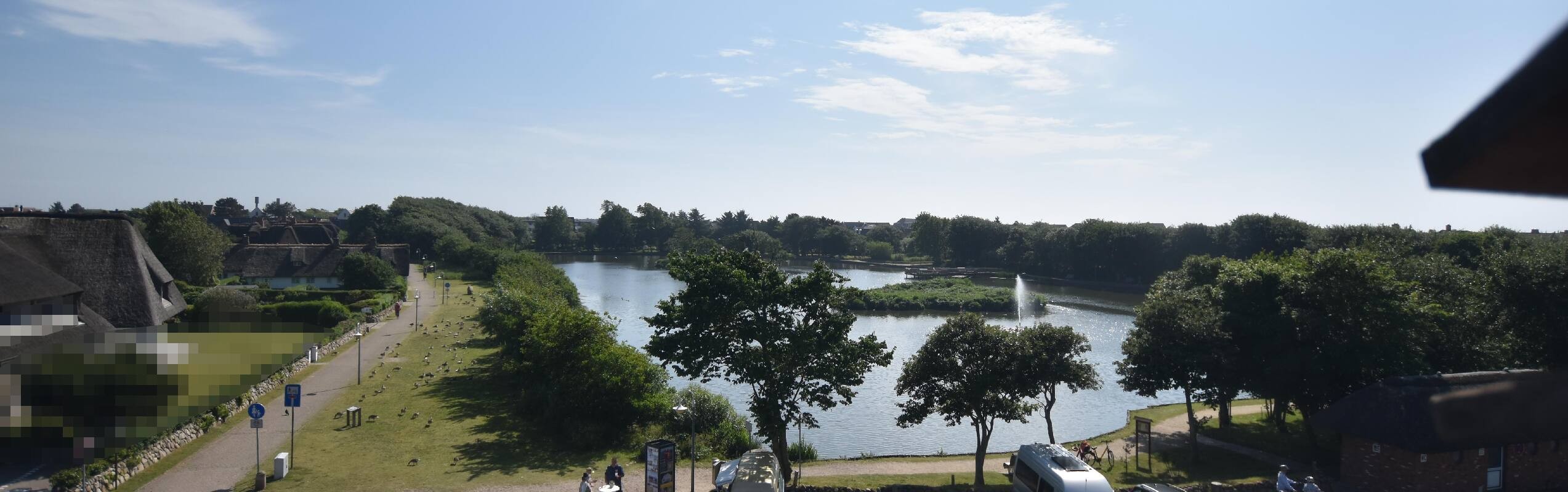 Archiv Foto Webcam Sylt: Dorfteich an der Friesenkapelle in Wenningstedt