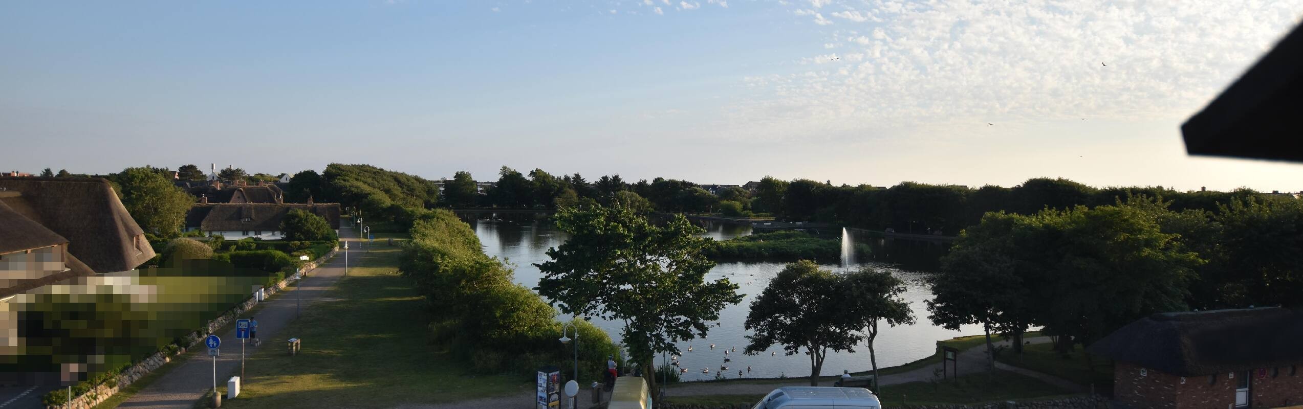 Archiv Foto Webcam Sylt: Dorfteich an der Friesenkapelle in Wenningstedt