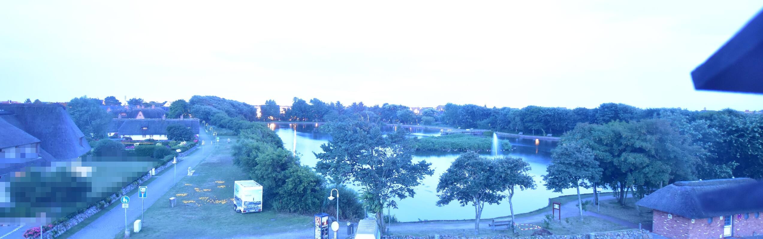 Archiv Foto Webcam Sylt: Dorfteich an der Friesenkapelle in Wenningstedt