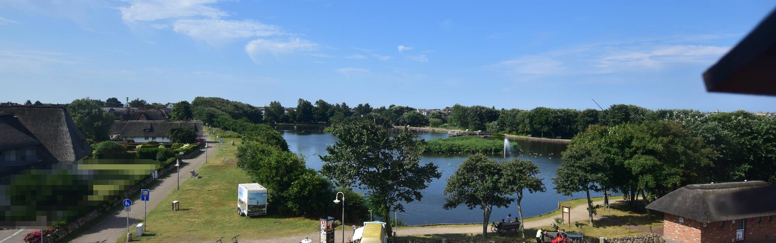 Archiv Foto Webcam Sylt: Dorfteich an der Friesenkapelle in Wenningstedt