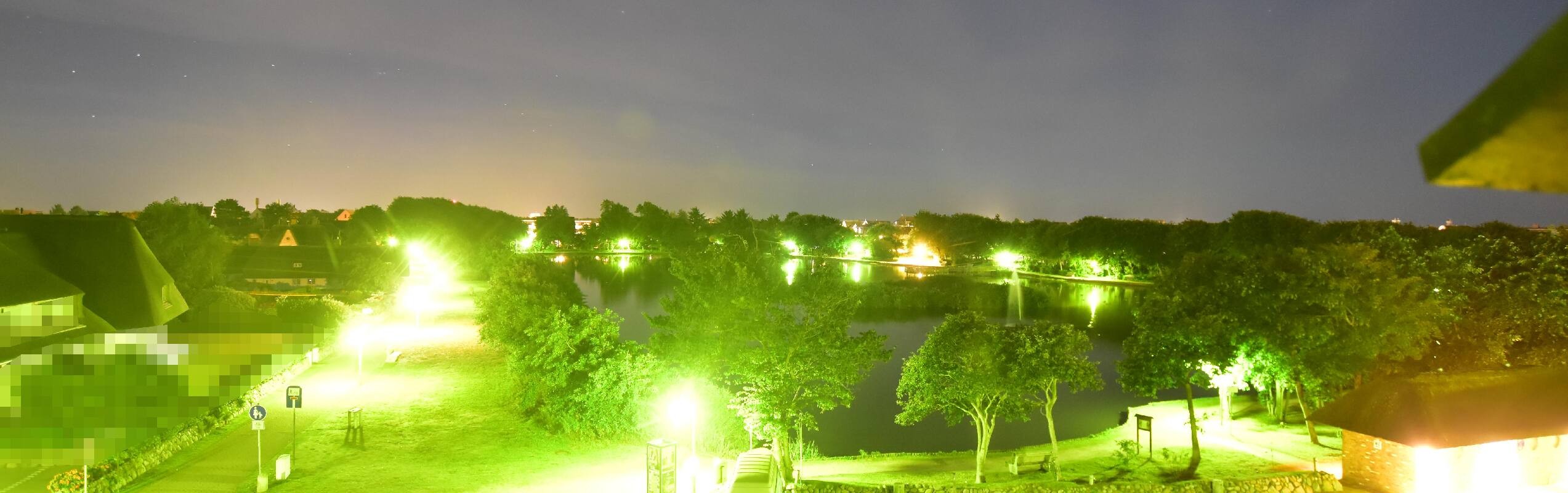 Archiv Foto Webcam Sylt: Dorfteich an der Friesenkapelle in Wenningstedt