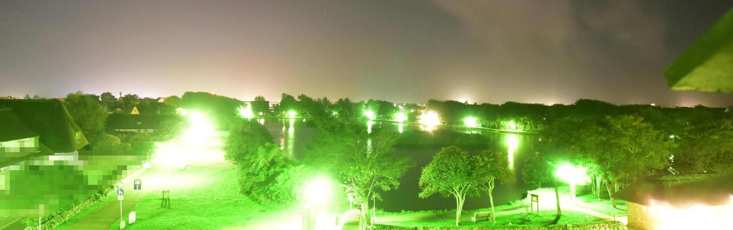 Archiv Foto Webcam Sylt: Dorfteich an der Friesenkapelle in Wenningstedt
