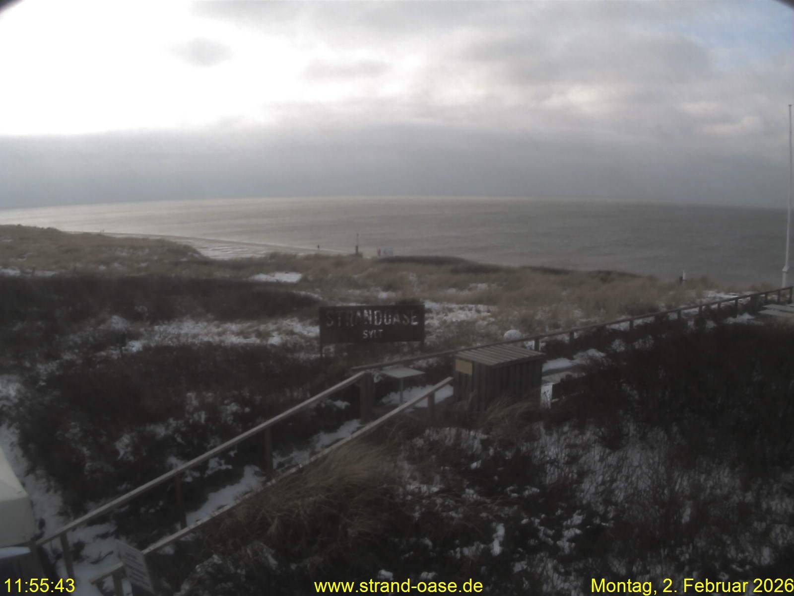 Archiv Foto Webcam Westerland auf Sylt: Restaurant Strandoase