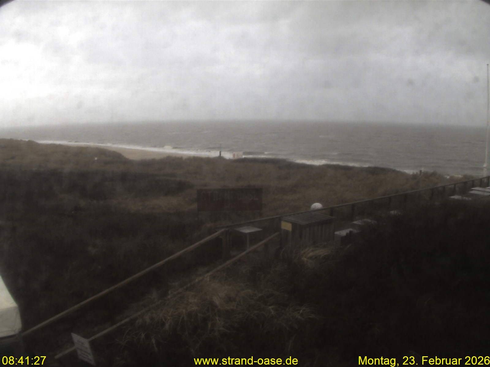 Archiv Foto Webcam Westerland auf Sylt: Restaurant Strandoase