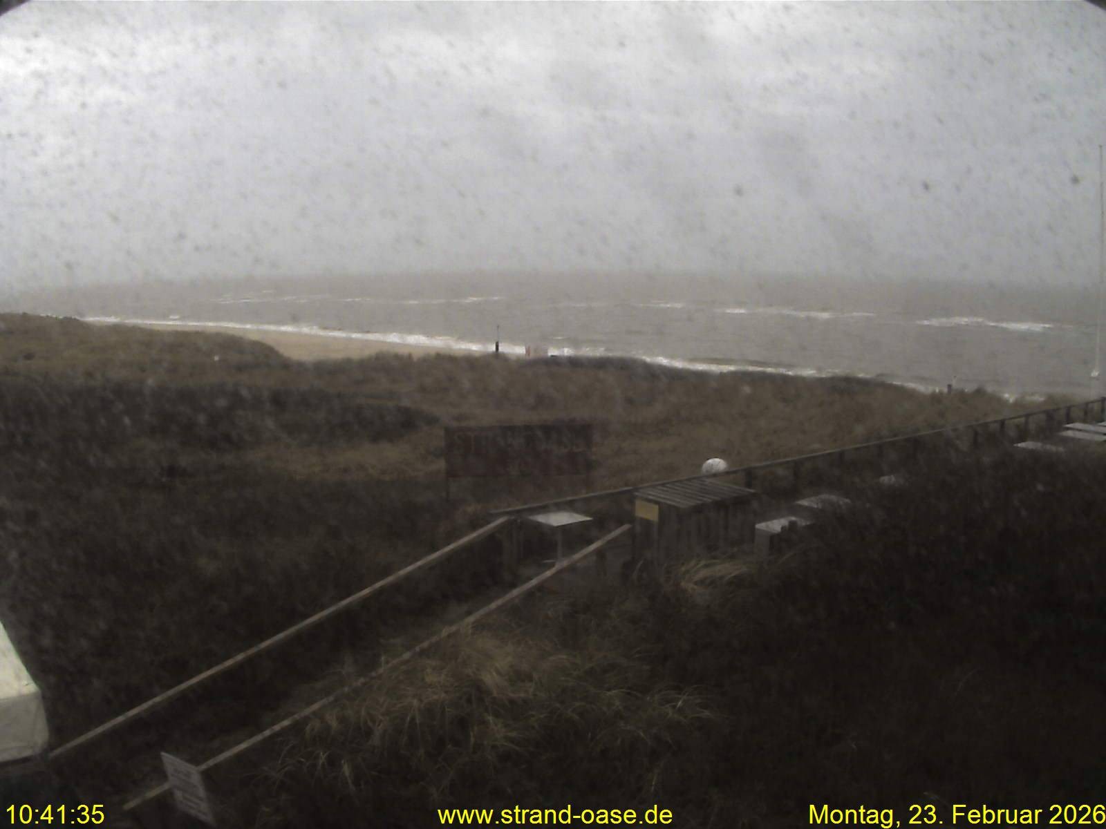 Archiv Foto Webcam Westerland auf Sylt: Restaurant Strandoase